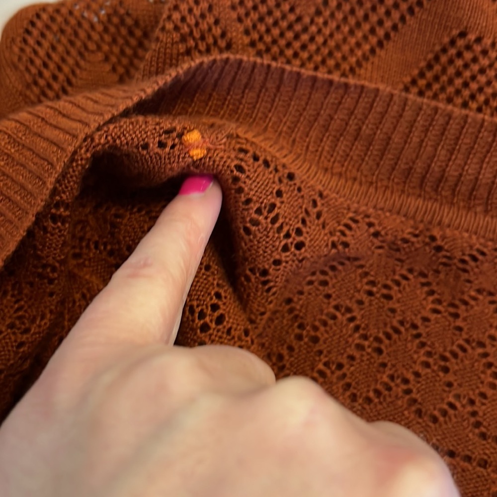 Pink Rose Rust Duster | Small - Picture 2 of 11